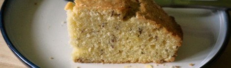 Simple caraway seedcake
